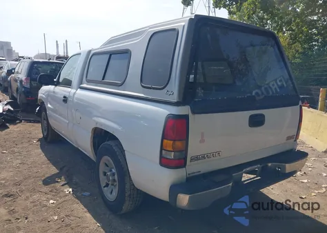 2007 GMC Sierra 1500 Classic Work z USA, uszkodzony, nr VIN 1GTEC14X27Z190271